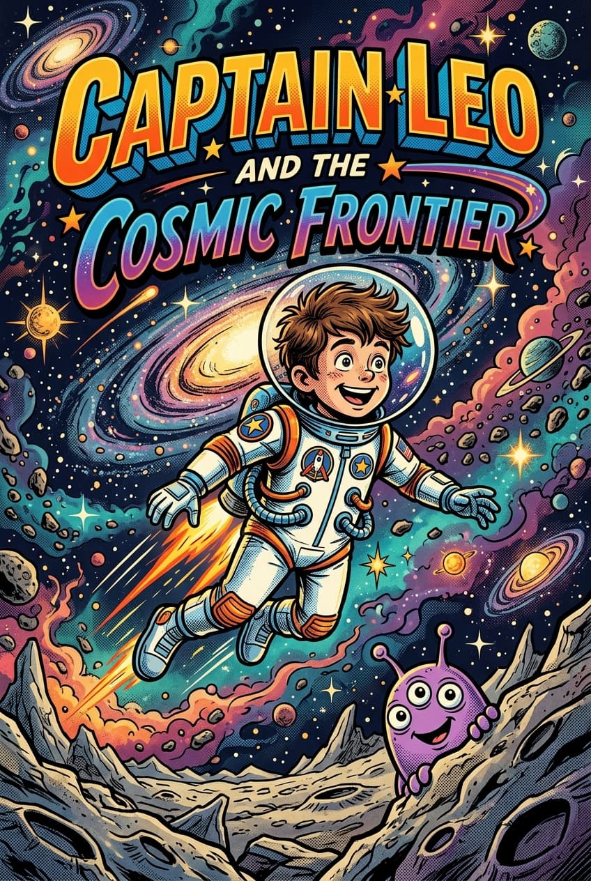 Personalized comic book cover sample 5